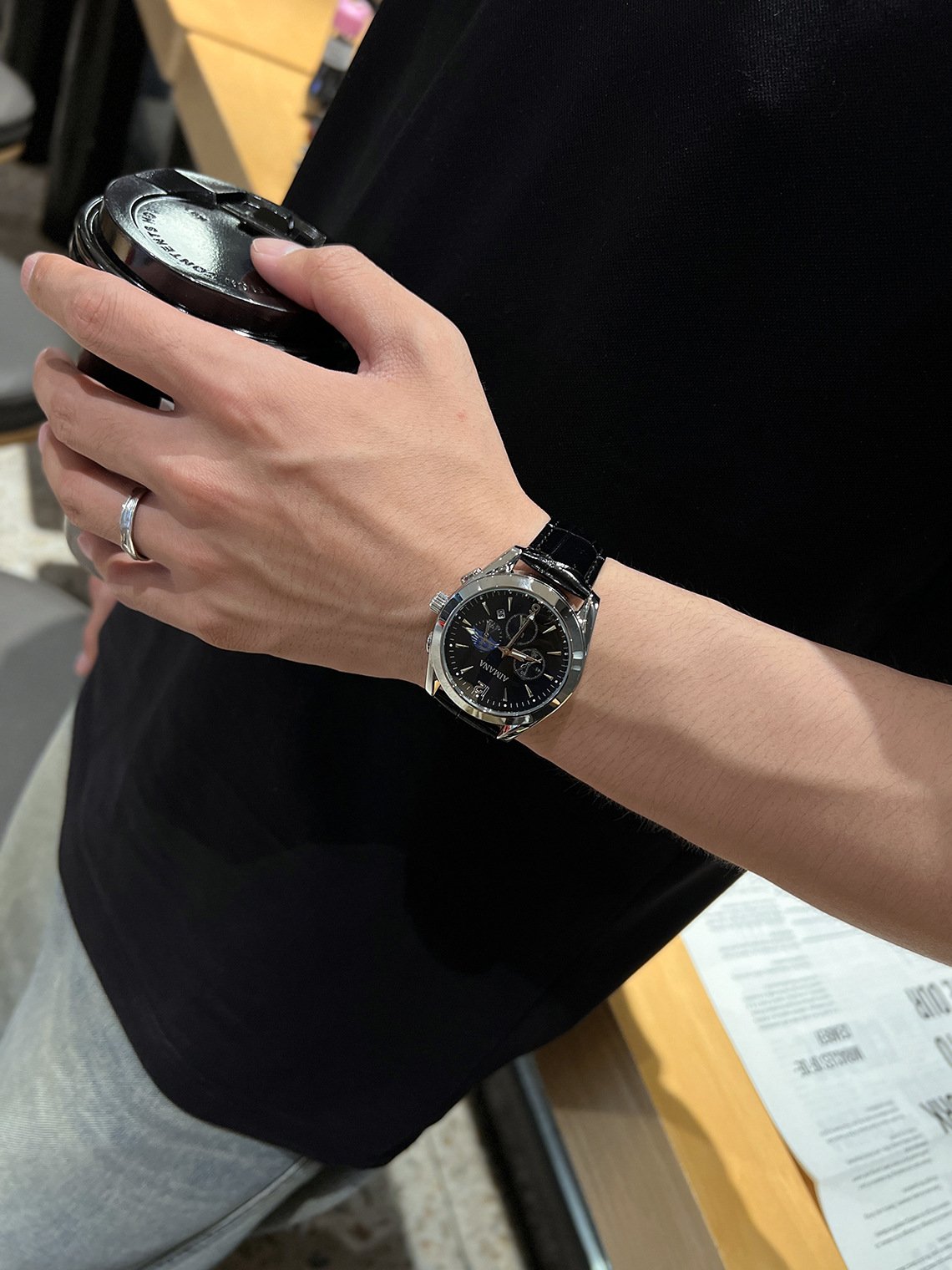 瑞士新款防水夜光石英腕表 - 图片 6